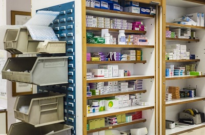 An image of pharmaceuticals.