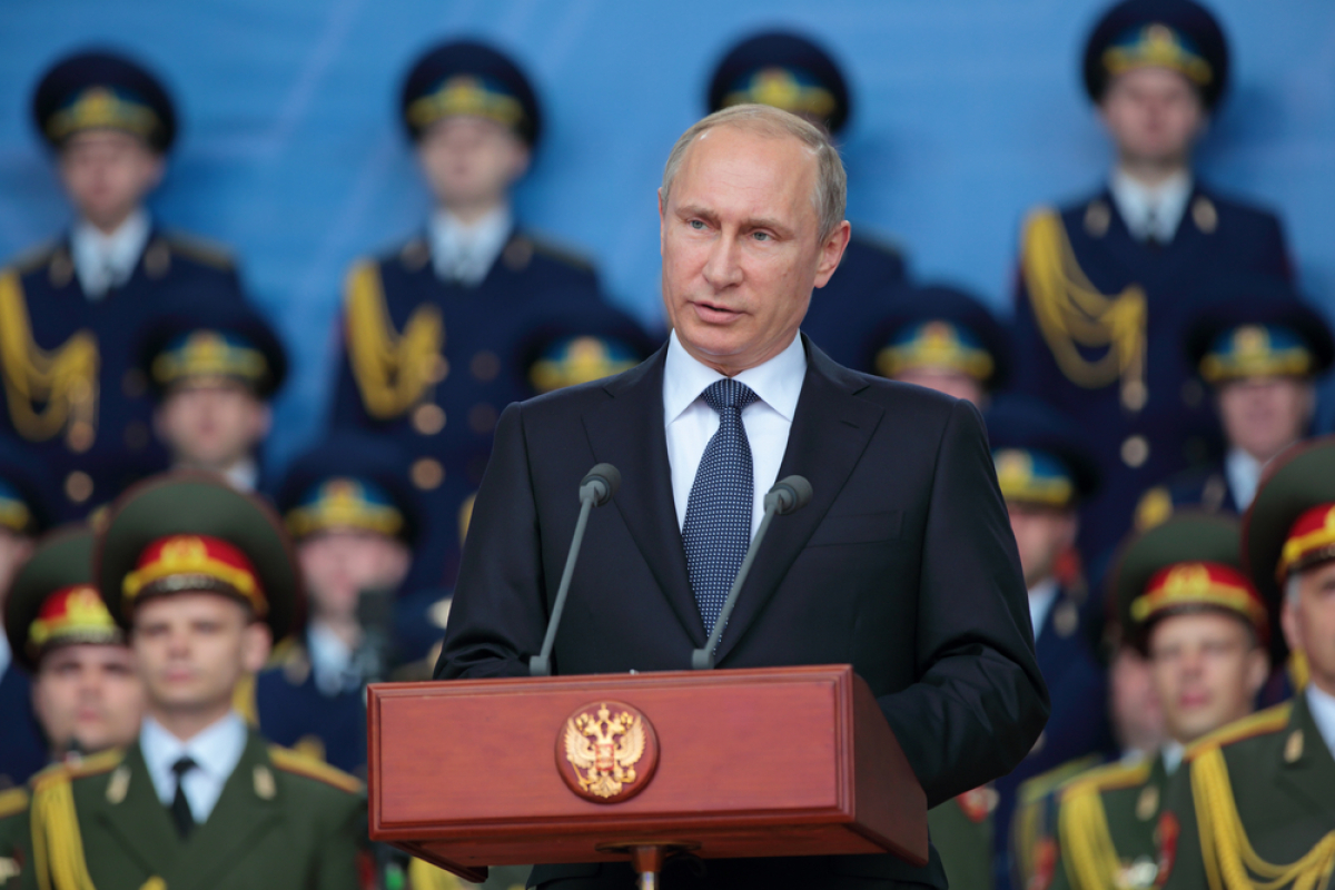 This is a photograph of Vladimir Putin. 