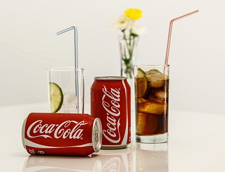 An image of a coca-cola drink.