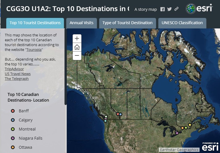 This is a screen capture of the map.