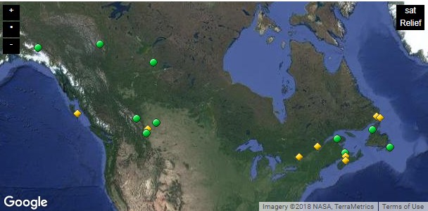 This is a screen capture of the map.