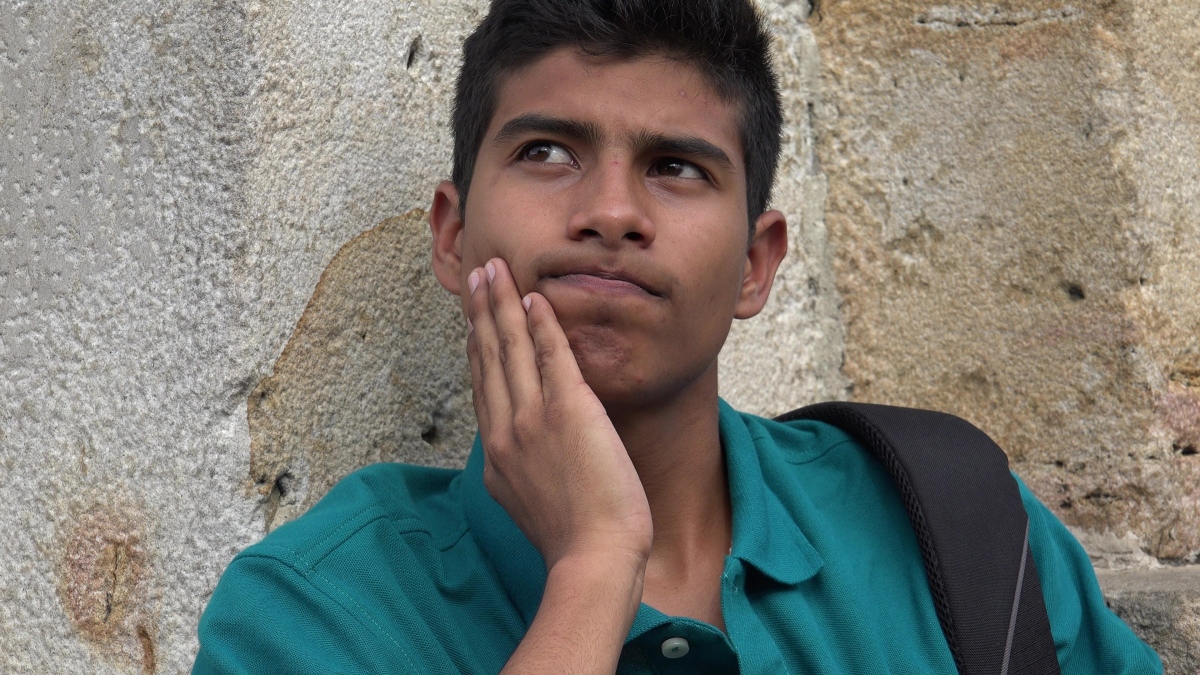 This is an image of a young man.