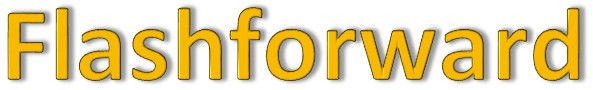 The word Flasforward.
