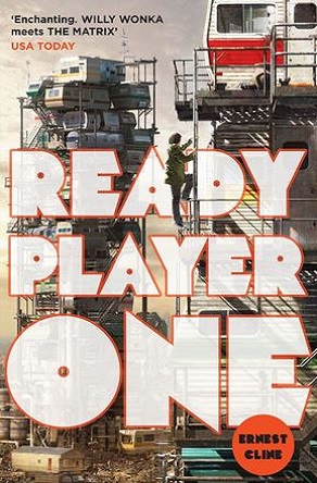 Image of ready player one book cover.