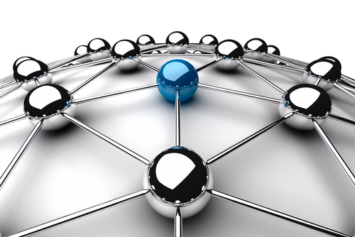 This is an image of the representation of a network.