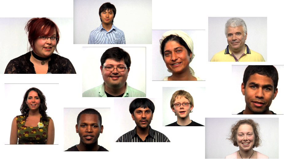 This is an image of a collage of a variety of different people. The inference is that there are many ways in which people are diverse.