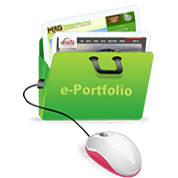 This is a graphic of a green file folder.