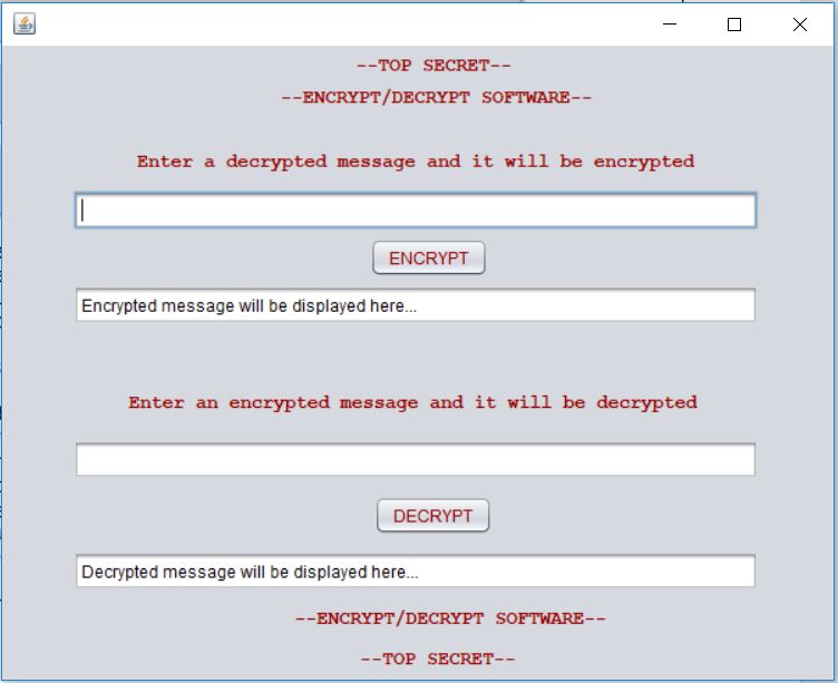 This is an image of the GUI form for the program.