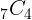 7 C 4