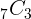 7 C 3