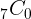 7 C 0