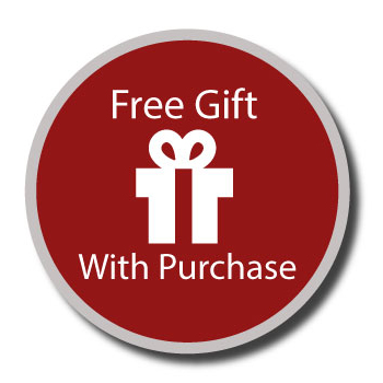 This is an image of a sign for Free Gift.