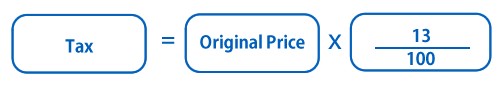 discount equals the original price multiplied by the percentage sale divided by 100.