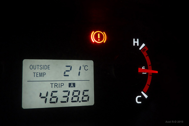 This is an image of a vehicle's odometer.