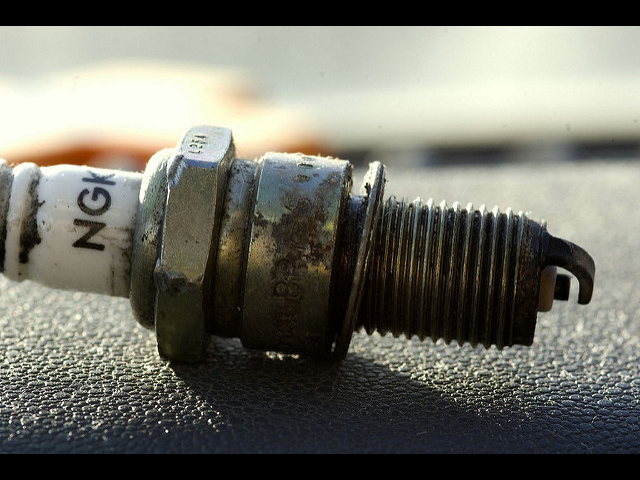 This is an image of spark plugs.