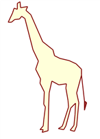 This is an image of a giraffe.