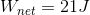 W_{net}=21J