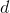 d