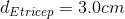 d_{Etricep}=3.0cm