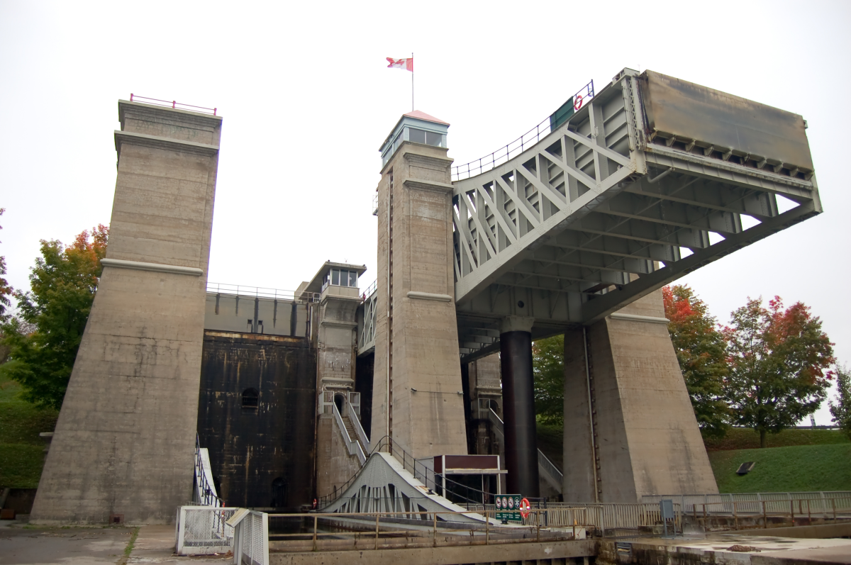 This image depicts Trent-Severn Waterway Lift Lock 21.