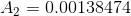 A_{2}=0.00138474