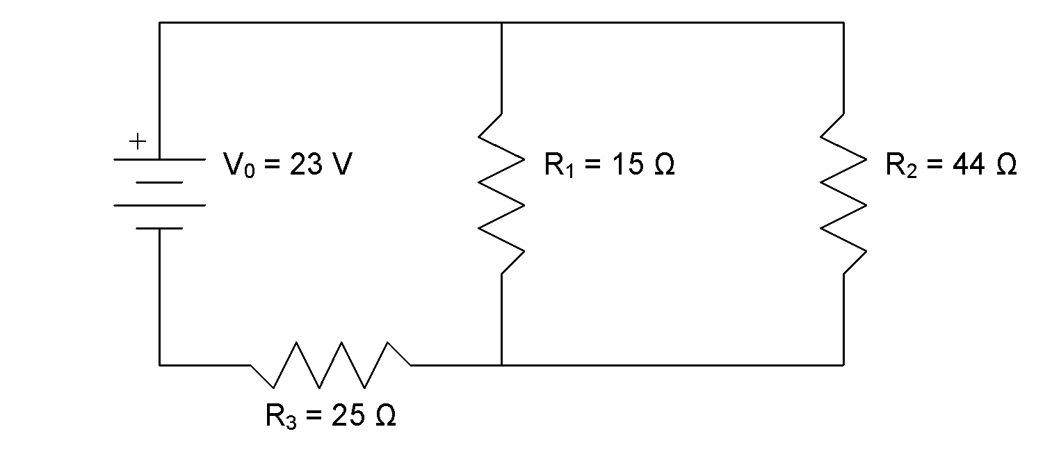 This image depicts a mixed parallel and series circuit.